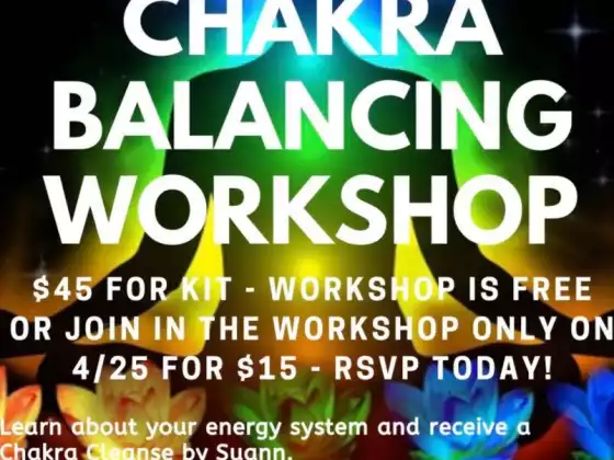 Learn how to Balance your Chakras