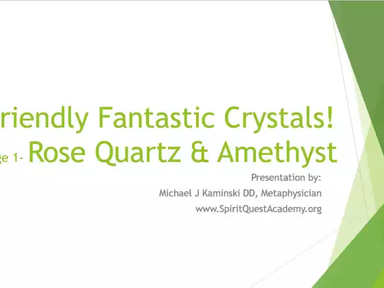 Friendly Fantastic Crystals