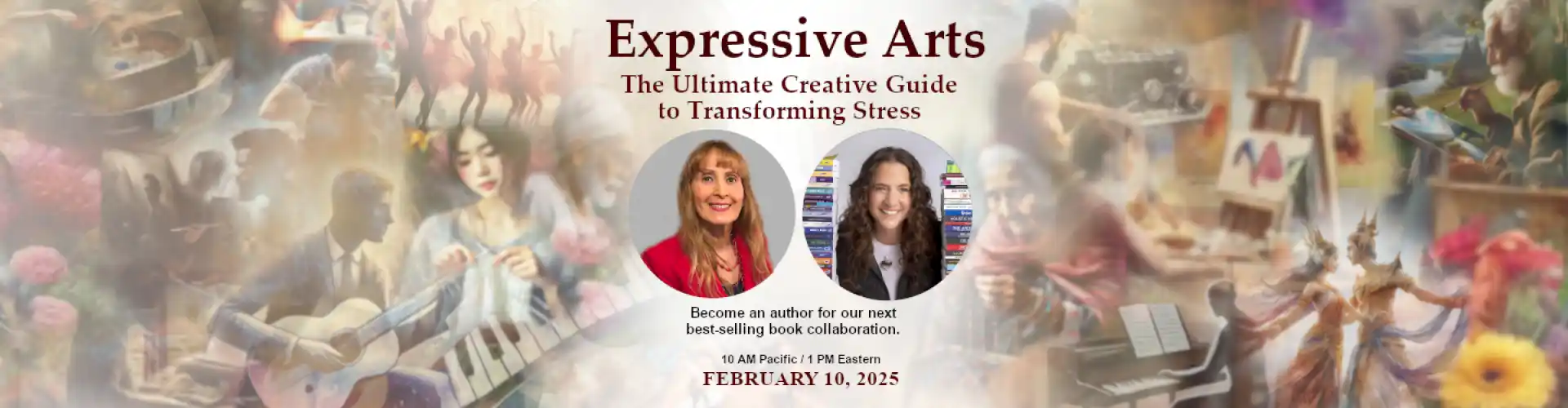 Arts expressifs : le guide créatif ultime pour transformer le stress - Appel à projets pour auteurs - Online Class by Jean Voice Dart